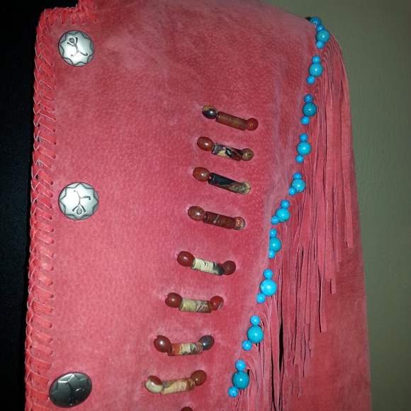 Red Clay People Native Am Jacket - Picture 3 of 4